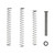 True Precision Recoil Spring Tuning Kit, Recoil Spring, For Compensated/Suppressed 3.1" Sig P365, Black