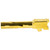 Zaffiri Precision Flush Crown Barrel for Glock 19 Gen 5, 3.95" - 9mm - Gold TiN