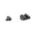 Night Fision Optics Ready Stealth Series Sights, Black Front and Rear Sights, Fits Springfield Echelon