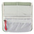 Vertx Organizer Admin, Soft Zippered Pouch, Gray