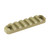 GrovTec 7 Slot Rail Section, Cerakote Finish, Coyote, M-LOK