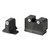 Trijicon Bright & Tough Suppressor Sight Set for Sig Saer 9mm/.357 SIG Green with White Front and Rear