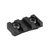 Arisaka Defense Low Profile Rail, Fits Picatinny M-LOK, 3 Slot, Anodized Finish, Black