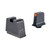 Trijicon Suppressor/Optic Height, Night Sights, Orange Front with Metal Rear & Green Lamps, Fits Glock