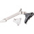 Timney Triggers Alpha Competition Trigger, Anodized Finish, Silver, Fits Glock Gen 5 20/21/29/30/40/41 Alpha