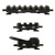 Sylvan Arms Sylvan Rail Sling Mount Combo, Fits M-LOK, Quick Detach, Includes Sling Mount, 7-Slot and 3-Slot