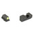 XS Sights Sight Systems R3D 2.0 Suppressor Height Night Sights for Glock 42/43/43x/48 Green Front with Black