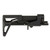 Maxim Defense Industries Picatinny Rail Stock, PDW Style, Anodized Finish, Black, Fits Picatinny