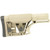 Luth-AR MBA-1 Fixed Stock, Fits AR-15 & AR-10 Rifle Length A2 Buffer Tube, Flat Dark Earth, Adjustable Cheek