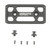 Armaspec Arca Rail, Fits M-LOK, 3", Anodized Finish, Black
