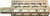 Kinetic Development Group MK II SRX6 Rail Extension 6'' for Stribog SP9 FDE