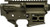 Faxon Firearms Receiver Set OD Green Strippedfaxon AR-15 X-tra Lite