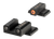 Night Fision Nf SAW-208-003-OGZG Night Sights Sw Bd 2.0 Org Front