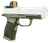 Sig Sauer Electro-Optics SORG0305 Romeo Zero Grip Mod Kit OD Green 1 X 24 Mm 3 MOA Red Dot Reticle Fits SIG