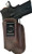 1791 Gunleather IWB Ord Glock 17/SIM Brown LH1791 Fair Chase Deer Hide Hol