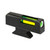 Hi-Viz LiteWave H3 Tritium/Litepipe Night Sight, Fits S&W Revolvers with Interchangeable Front Sights, Green