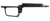 MDT Sporting Goods INC 110147BLK Core Bottom Metal Fits Howa 1500 Black