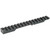 Seekins Precision 0 MOA Scope Base, #6-48 Screws, Fits Remington 700, Short Action, Black Finish