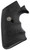 Pachmayr 05134 Decelerator Grip Checkered Black Rubber with Finger Grooves for Ruger Super Blackhawk