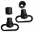 GrovTec Standard 1" Push Button Swivel Set with Bases