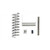 Ergo Grip Ergo Grips AR-15 Upper 5 Piece Spring Replacement Kit