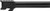 Grey Ghost Precision Match Grade 9mm Barrel for Glock 17 Gen 5, Non-Threaded, Black Nitride