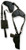 Bulldog Deluxe Shoulder Holster Vertical for Large Frame Autos with 3.5-5" Barrels Black Ambi