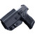 Mission First Tactical Leather Hybrid Iwb/owb Holster for SIG Sauer P365 Black Ambidextrous