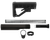 TacFire MAR050B Mil-Spec Buffer Tube Black Matte AR-15