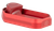 Cross Armory CRGFMWRD Flared Magwell Compatible w/Glock Gen1-3 Red Anodized Aluminum