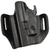 Bianchi 54502 Allusion Assent Pro-Fit OWB Size 04 Black Leather Belt Slide Fits Springfield XD Fits Sig P220