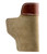 DeSantis Gunhide 106NBB6Z0 Sof-Tuck IWB Natural Leather/Suede Belt Clip Fits Glock 19 Left Hand