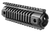 FAB Defense (usiq) Defense FXNFR NFR Quad Rail for Carbine Length M16 1913 Mil-Spec Picatinny Rails Black