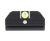 Night Fision Perfect Dot Official Student of the Gun Accur8 Night Sights w/Yellow Frnt+Blk Sq for Glock 17-39