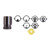 Lyman Series 17A Target Front Sights - 17 AMI (.494 Sight Height)