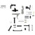 Tacfire AR-15 Lower Parts Kit / No Grip Included (Made in the USA)