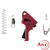 Apex Tactical Specialties S&W Sdve Flat Faced Action Enhancement Kit Red