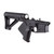 Aero Precision AR-15 Featureless Lower Receiver Complete W/ Fixed Stock - Featureless Compensator Lower W