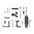 Geissele Automatics AR-15 Super Duty Lower Parts Kit Black