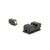 Brownells Spl Walther HD Night Sight Set, Yellow