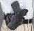 DeSantis RH OWB Leather Ruger Sec 9 Tandesantis Thumb Break Scabbard