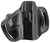 DeSantis Gunhide 086BA8BZ0 Mini Slide OWB Black Leather Belt Slide Fits Glock 43/43x/48 Belt 1.75" Wide Black
