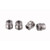 Challis Grips 1911 Hex Drive Grip Bushing, SS, Oversize, 4 Pack