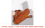 DeSantis Gunhide S.O.B. - Small of Back Belt Holster for Springfield XD 4" 9mm/40S&W - Black, Right Hand