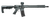 Black Rain Ordnance Spec15 Viridian Venta Red Dot (SMK) 16" CALIFORNIA LEGAL - .223/5.56