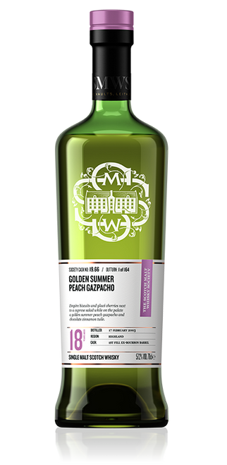 Golden summer peach gazpacho