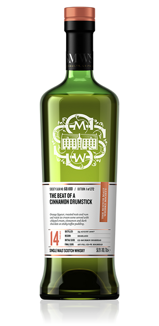 The beat of a cinnamon drumstick