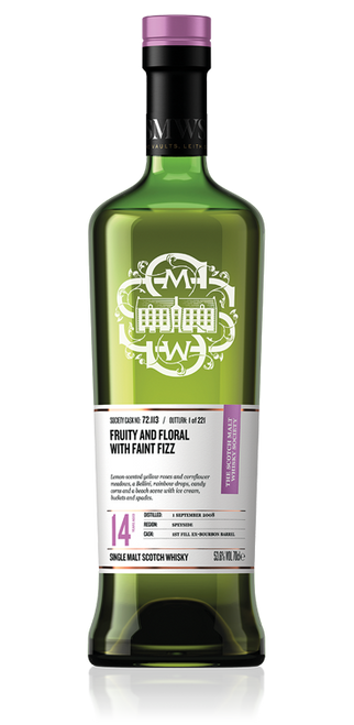 Fruity and floral with faint fizz