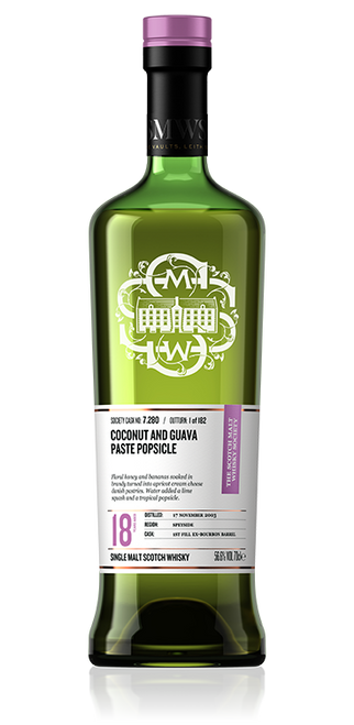 Coconut and guava paste popsicle