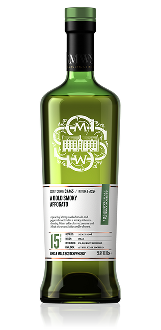 A bold smoky affogato